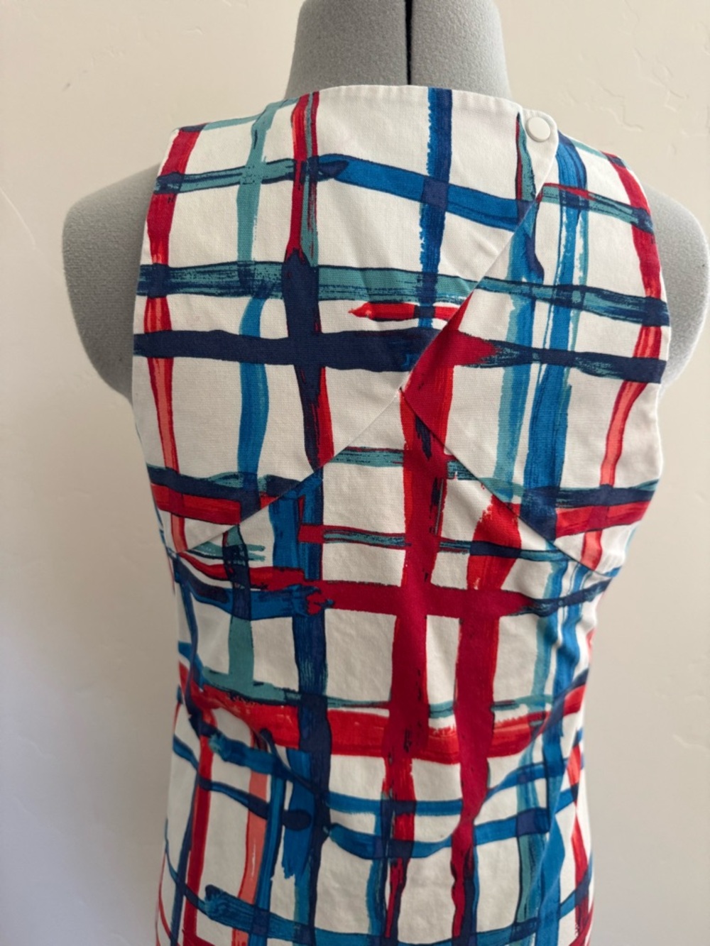 Kate Spade Saturday red white and blue shift dress - Picture 5 of 8